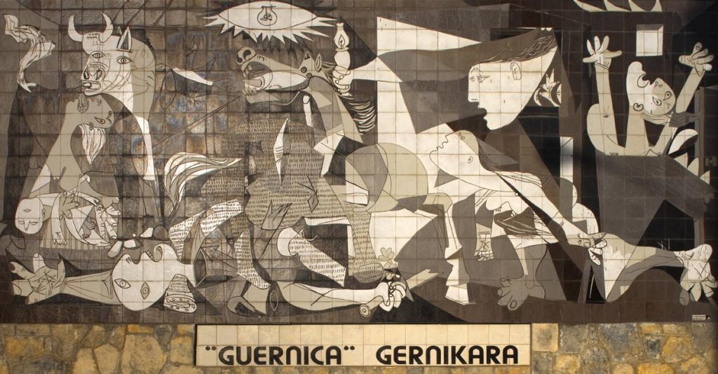 Oeuvre murale Gernica de Pablo Picasso